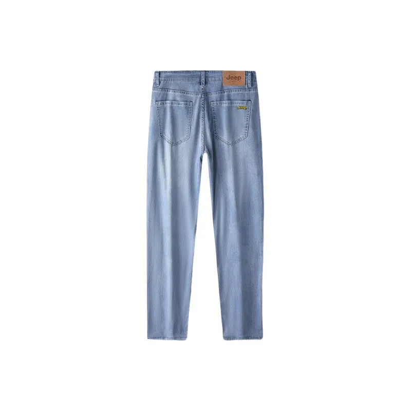 Jeep Theme Series Jeans Unisex Vintage Blue-1