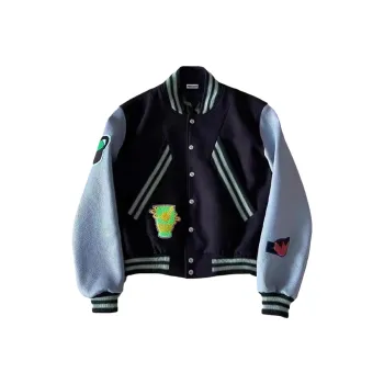 TESTUNG Classic Baseball Jacket Unisex