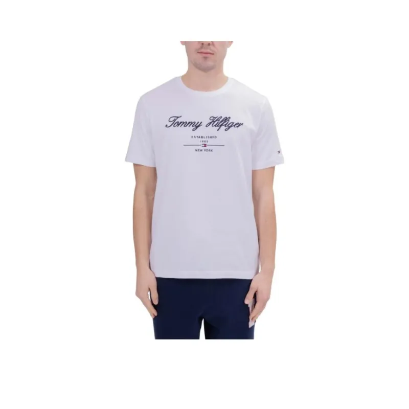 Tommy Hilfiger T Shirt Men's White-0