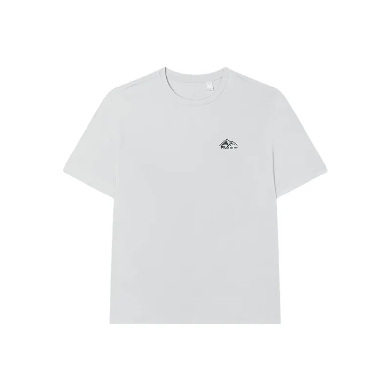 FILA Fitness SS25 T Shirt Men's Aqua Blue Gray GY-0