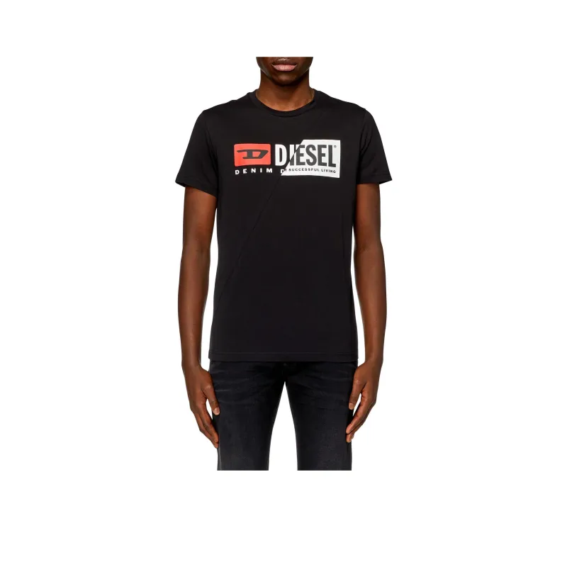 DIESEL T Shirts Men Black-0