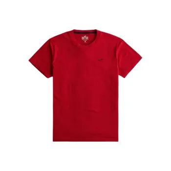 Hollister T Shirts Men Red