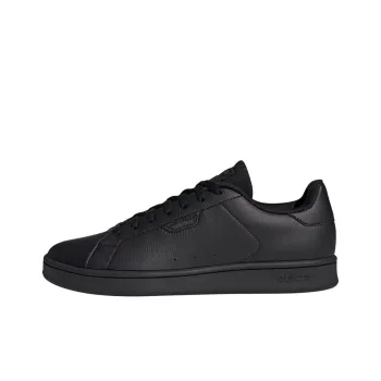 Adidas Court Anti Slip Wear Resistant Low Top Skateboard Shoes Men's Black