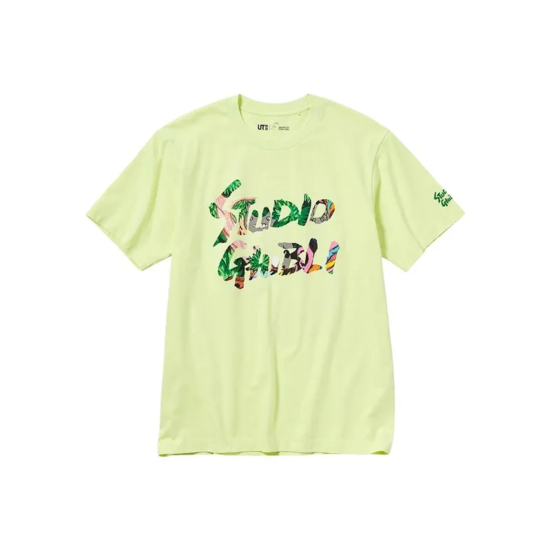 UNIQLO x Ghibli Studio Ghibli Co titled Series T Shirt Unisex Light Green-0