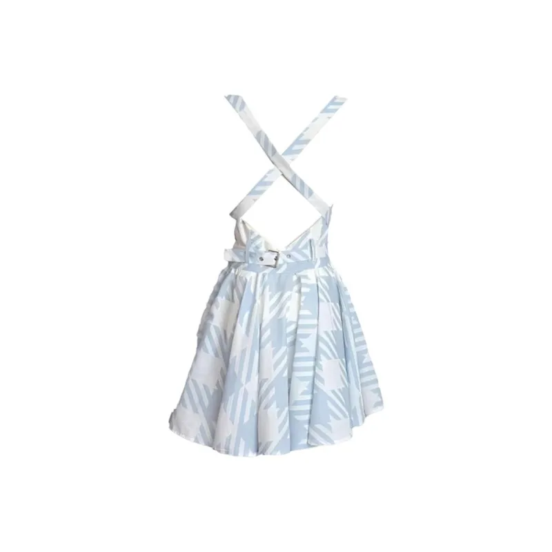 PAIN OR PLEASURE Slip Dresses Women's Blue-1