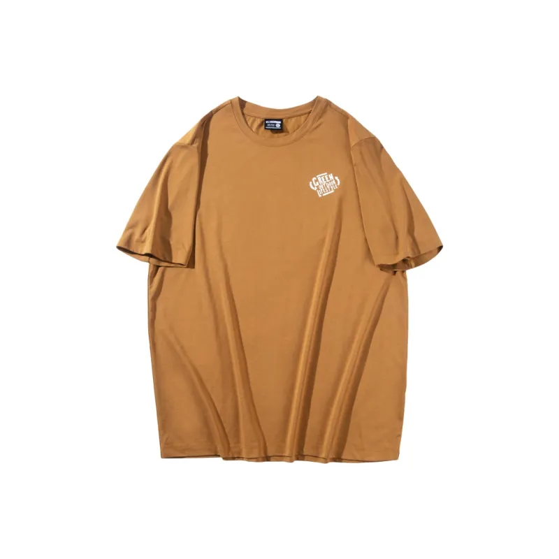 MOBI GARDEN Crew Neck Short Sleeved T Shirts Unisex-0