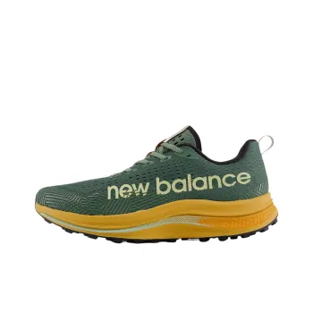 New Balance NB FuelCell SuperComp Trail Anti Slip Wear Resistant Low Top Running Shoes Men's Green