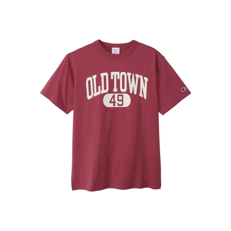 Champion T-Shirt Unisex Burgundy-0
