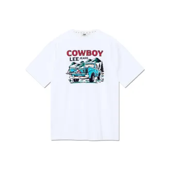 Lee T-Shirts Unisex White