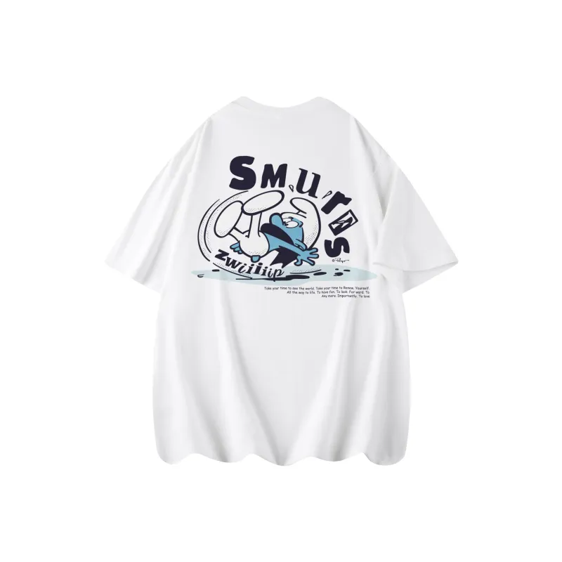 The Smurfs T Shirt Unisex Black-0