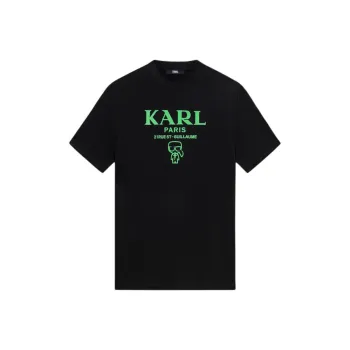 KARL LAGERFELD FW24 T Shirt Men's Black