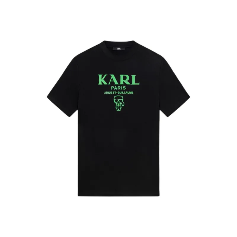KARL LAGERFELD FW24 T Shirt Men's Black-0
