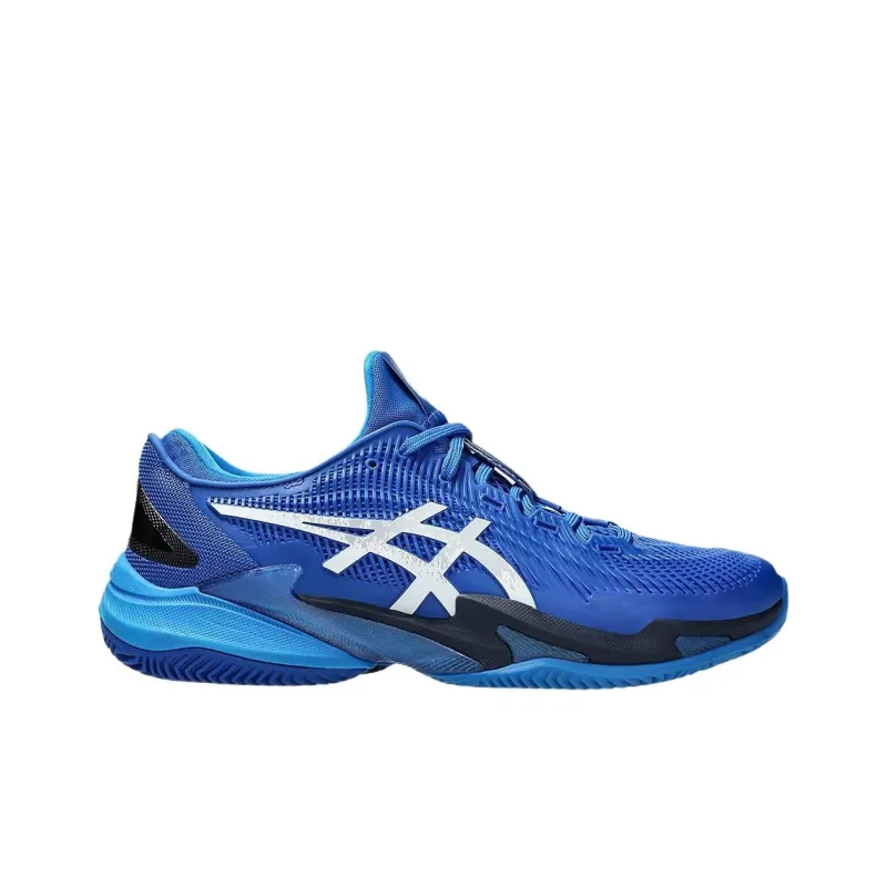 Asics Court Ff 3 Novak Clay Tuna Blue Pure Silver-1