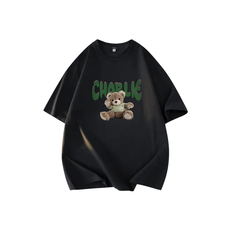 CHARLIE GOLF T Shirt Unisex Black-0