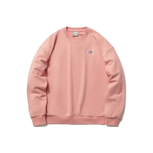LiNing Sports Fashion Collection Sweatshirt Men's Orange Pink
