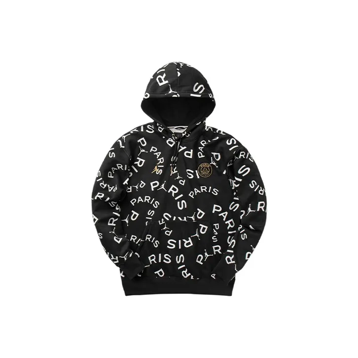 JORDAN Air JORDAN X Paris Saint Germain Allover Print Hoodie-0