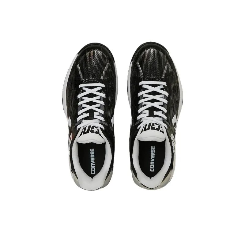 Converse CONS ACCELERATOR Cushioning And Breathable Low Top Basketball Shoes Unisex Black-3