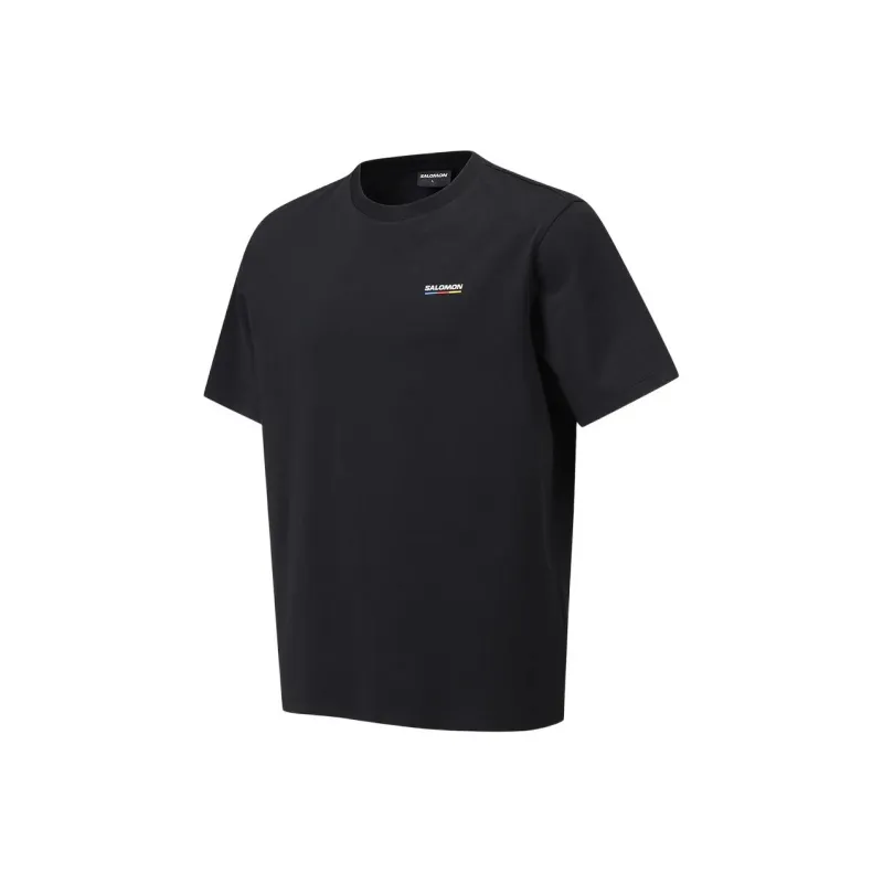 SALOMON T Shirts Unisex Black-2