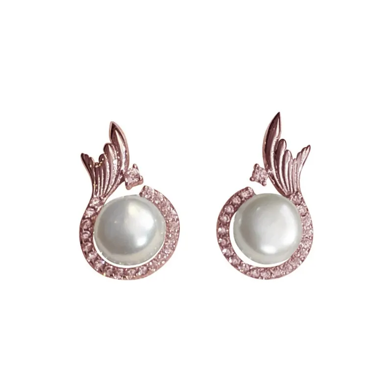 GIFT&CO S925 Silver Stud Earrings Women's-5