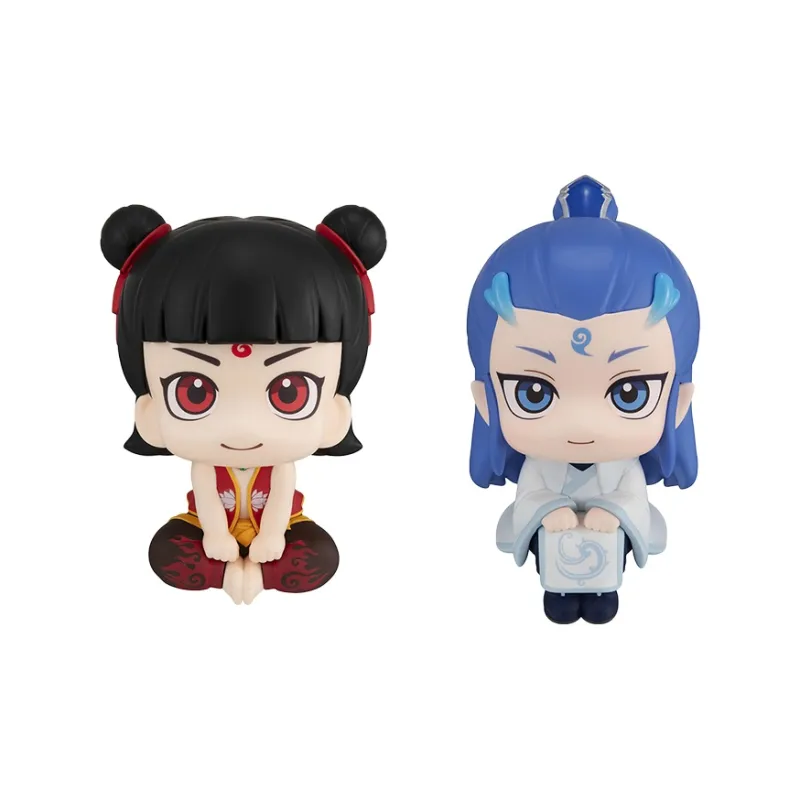 MegaHouse LOOKUP Demon Child Trouble In The Sea Nezha Ao Ping Chibi Figures-5
