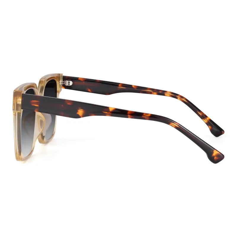 PULAIS Plate Frame Sunglasses Unisex-2