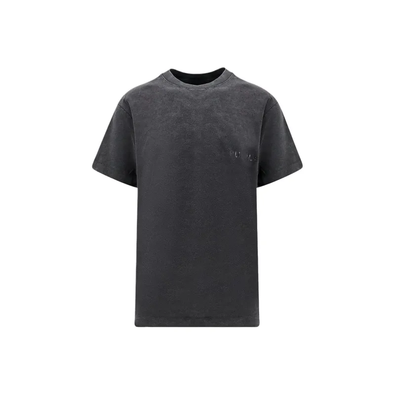 PURPLE-BRAND Logo-appliqué Cotton T-shirt-0