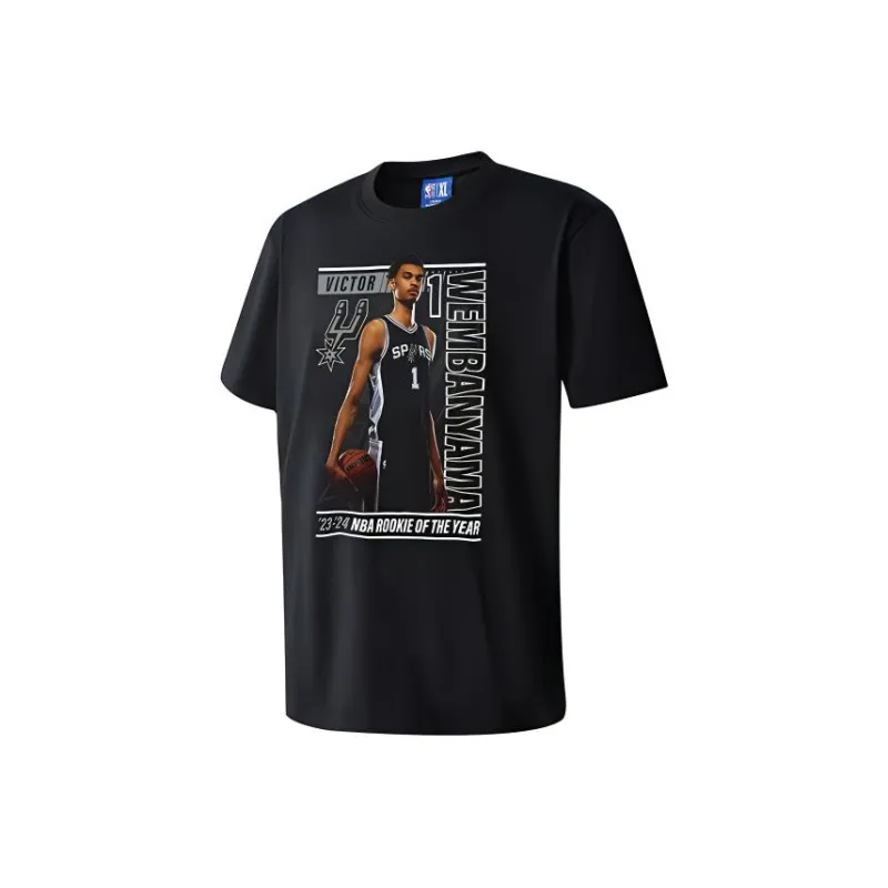 NBA Wen Bianya T Shirts Unisex Black-0