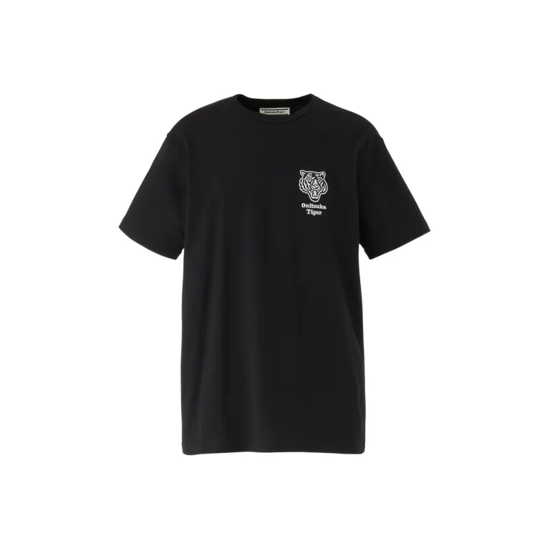 Onitsuka Tiger T Shirt Unisex Black-0