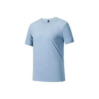ANTA Champion All Weather Series T Shirts Men Ice Peak Blue