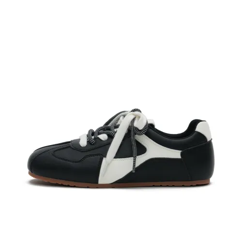 MASOOMAKE German Army Trainers Lightweight Low Top Casual Shoes Women's