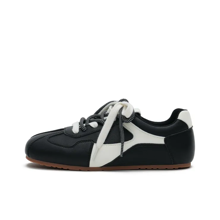 MASOOMAKE German Army Trainers Lightweight Low Top Casual Shoes Women's-0