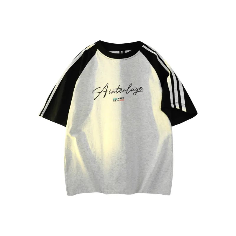 Mackyo T-Shirt Unisex Yellow & Navy Blue-2
