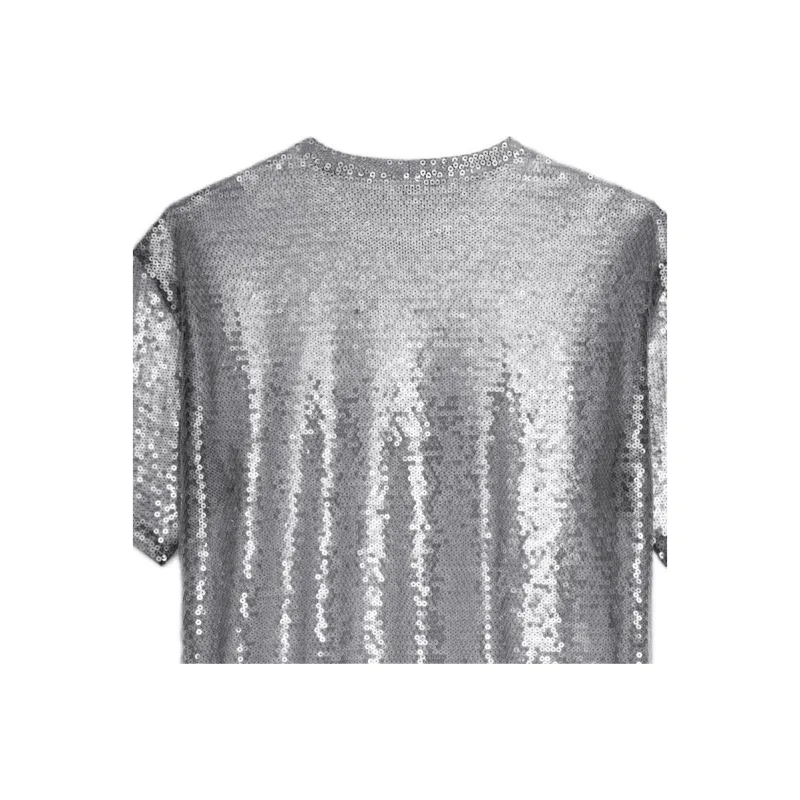CELINE New Men'S Collection - Boy Doll T-Shirts Men Silver-2