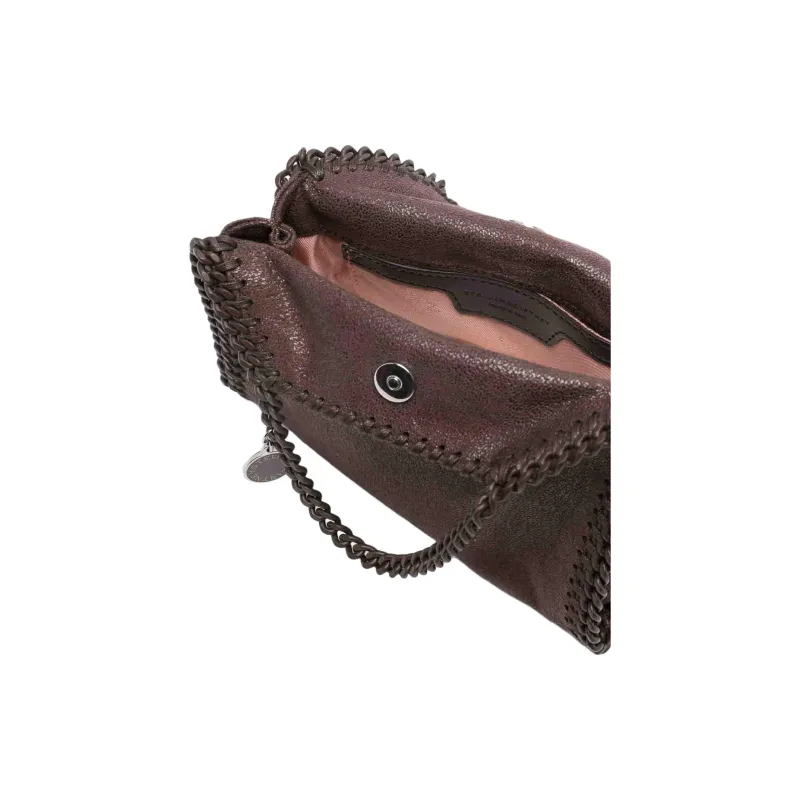 Stella McCartney Polyester Shoulder Bag, Crossbody Bag, Handbag Women's Chestnut Brown-3
