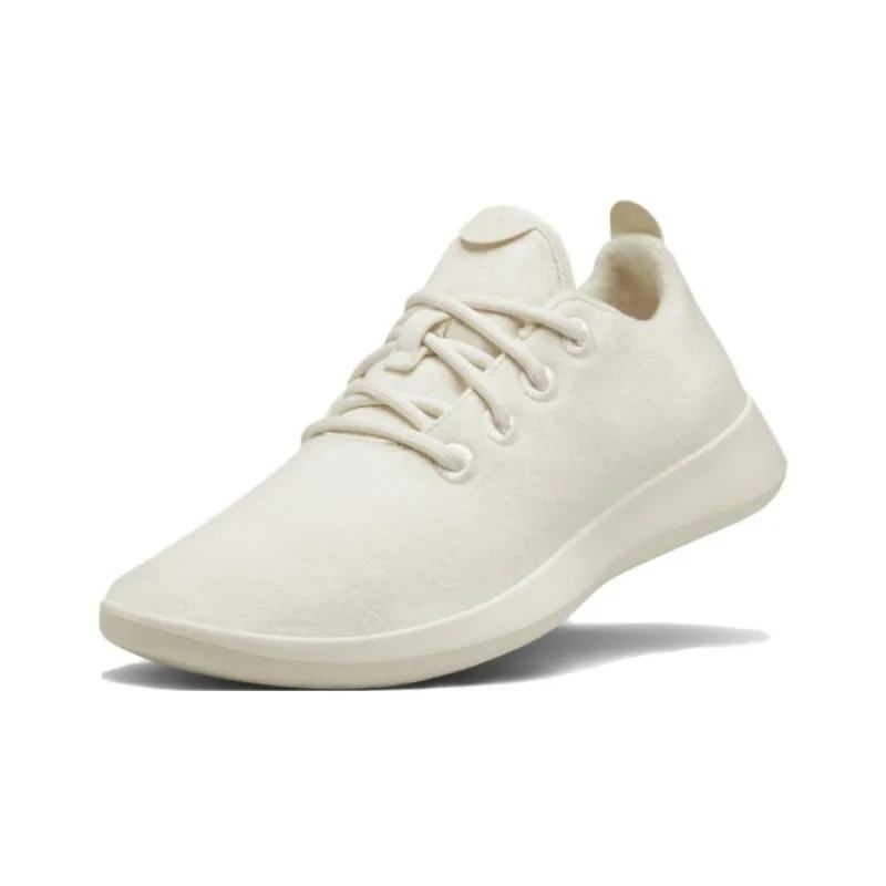 Allbirds Wool Runner Low Top Casual Shoes Men's Natural White-1