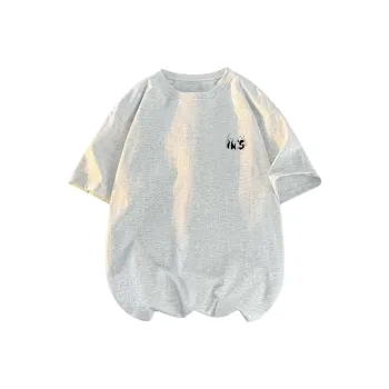 IN'S T Shirt Unisex Multicolor Heather Gray