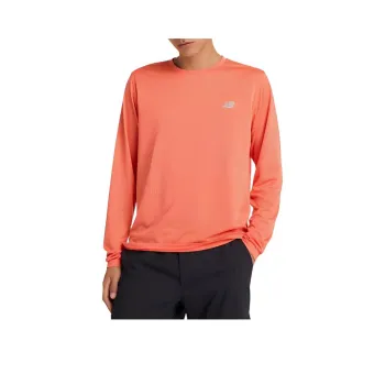 New Balance Athletics Long Sleeve T Shirt Men's Orange