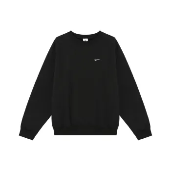 Nike Solo Swoosh Fleece Pullover Crew