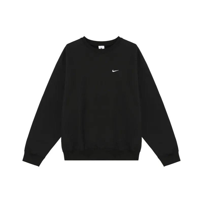 Nike Solo Swoosh Fleece Crewneck-0