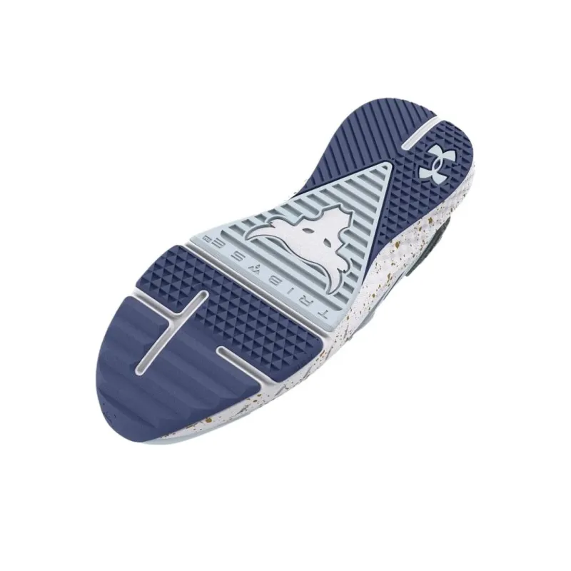 Under Armour Project Rock 1 'Halogen Blue Metallic Gold' Women's-4