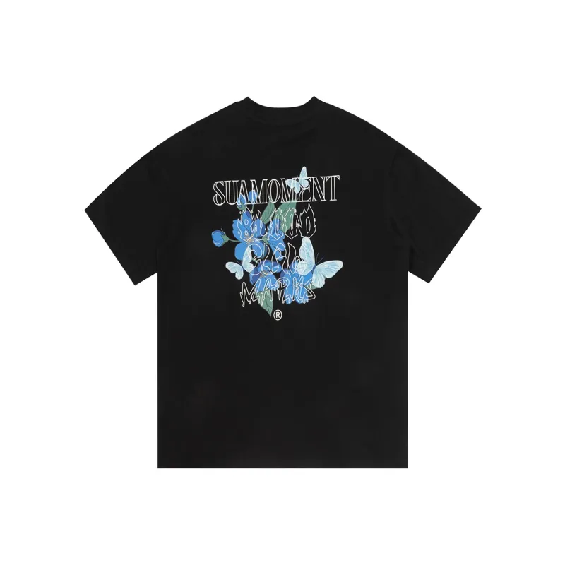Suamoment Short Sleeved T Shirt Half Sleeve Unisex-8