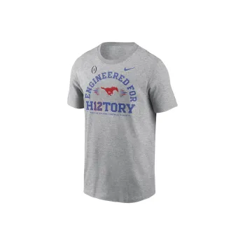 Nike Smu Mustangs 2025 College Football Playoff Bound Engineered For History Men's Nike College T-Shirt