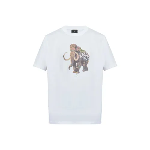 PS By Paul Smith 화이트 남성 티셔츠