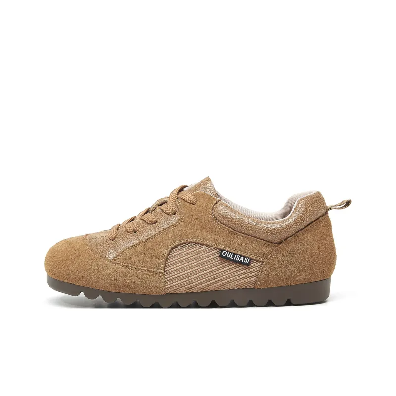 OULISASI Lightweight Low Top Casual Shoes Women's-15