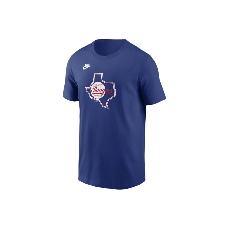 Nike T-Shirt Texas Ranger Team Men's Royal Blue-0
