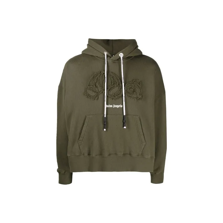 PALM ANGELS Gd Bear Hoodie -0
