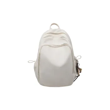 Yalu Nylon Backpacks Backpack Regular Unisex White/Black/Purple/Green/Blue