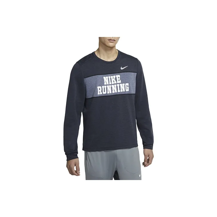 Nike Sweatshirts Men Navy Blue-0