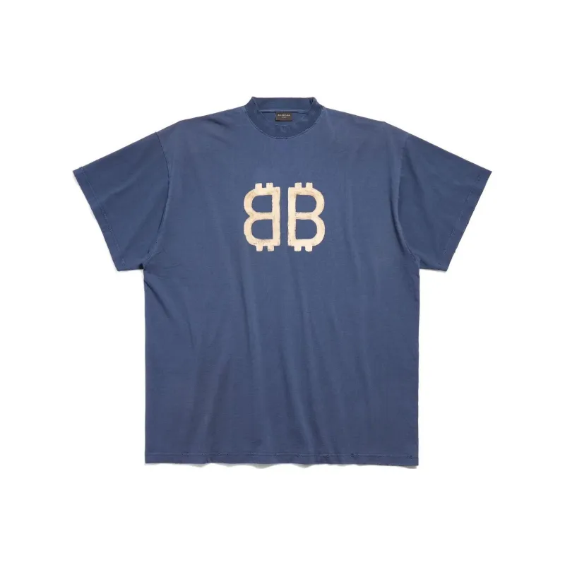 Balenciaga Logo Printed T Shirt-0
