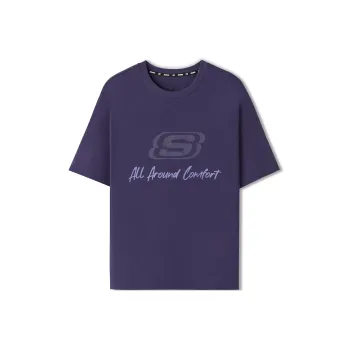 Skechers T Shirt Unisex Gothic Purple